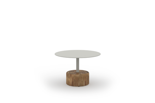 GLYPH Low Table Ø 23.5 Champagne F69 , F58 Smooth