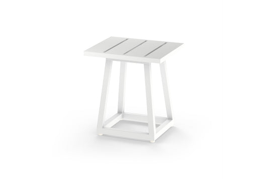 ALLUX Side Table Small, Aluminum Cotton