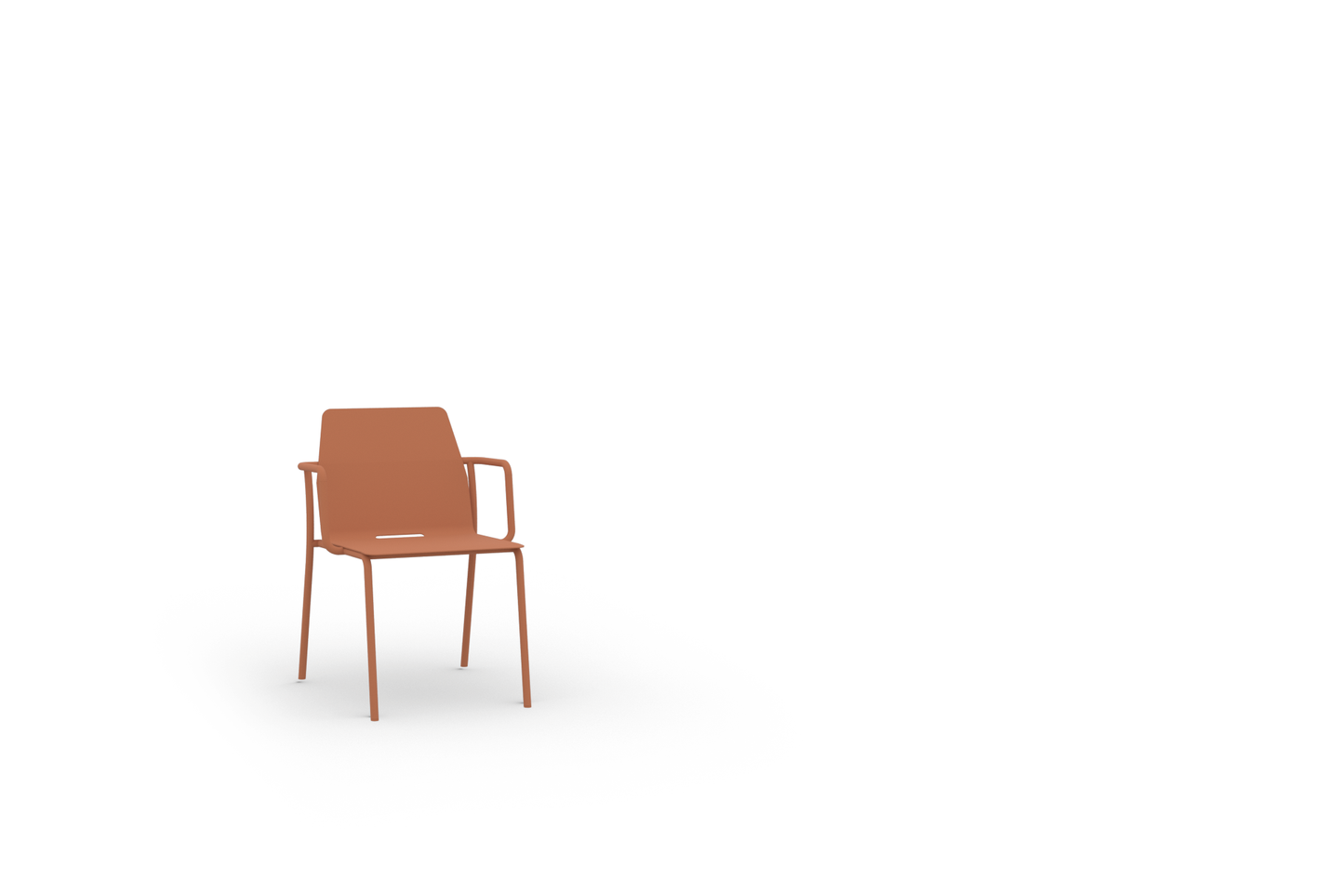 MANDA Chair, Aluminum Orange